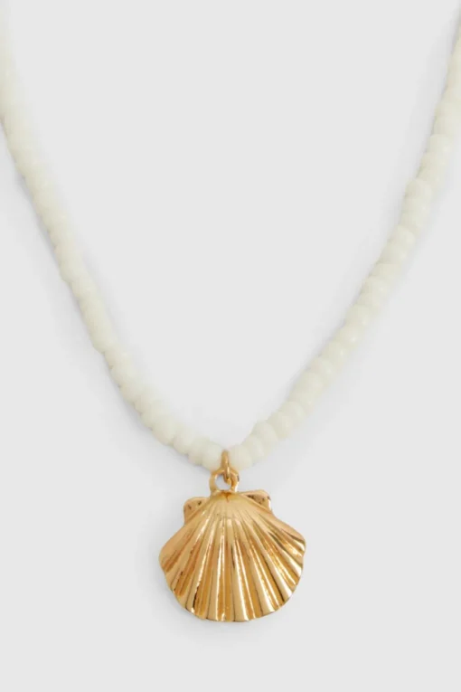 Beaded Seashell Choker | Nasty Gal