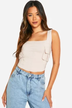 Bengaline Strappy Utility Corset | Nasty Gal