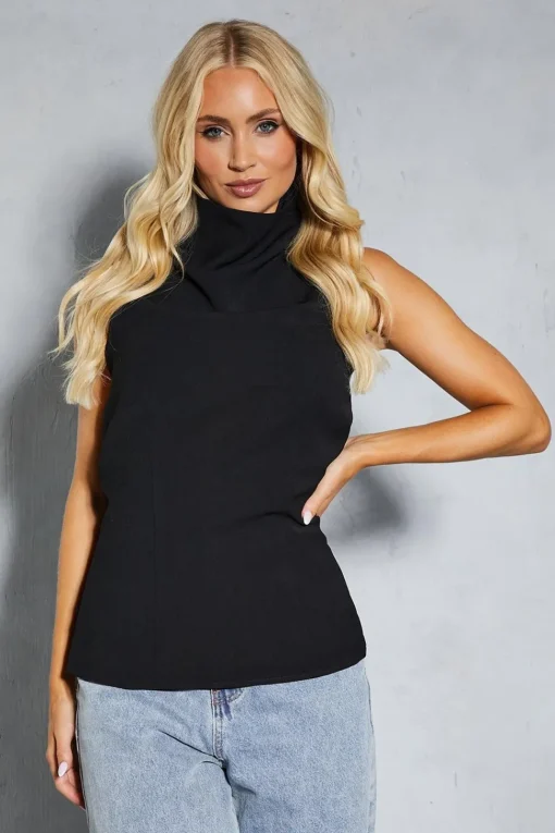 Bow Detail Backless Top | Nasty Gal