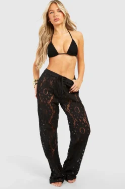 Crochet Tie Beach Trousers | Nasty Gal