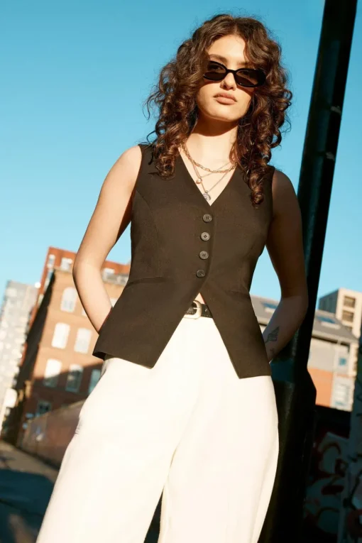 Essentials Tailored Vest | Nasty Gal