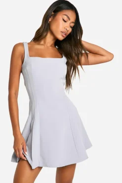 Full Skirt Tailored Mini Dress | Nasty Gal