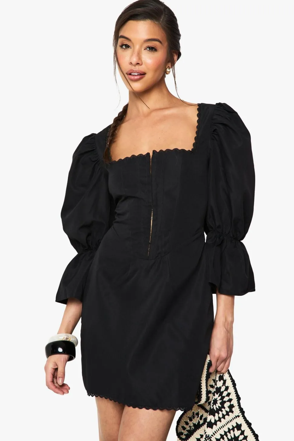 Hook & Eye Corset Dress | Nasty Gal