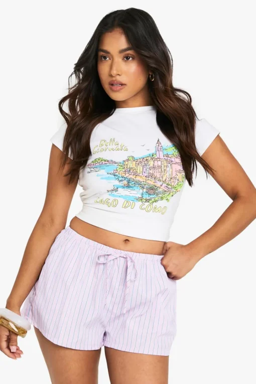 Petite Drawstring Shorts | Nasty Gal