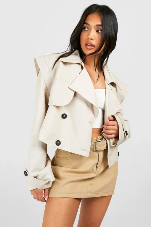 Petite Short Trench Coat | Nasty Gal