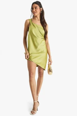 Satin Cowl Mini Dress | Nasty Gal