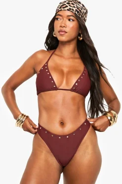Studded Detailed Bikini Bottoms | Nasty Gal