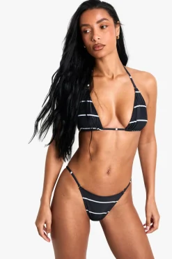 Swimwear Essentials Stripe Triangle Bikini Top | Nasty Gal