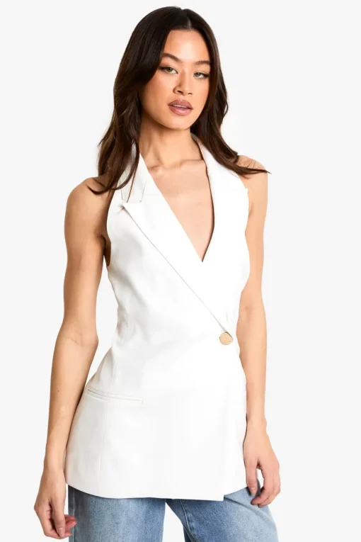 Tall Longline Waistcoat | Nasty Gal