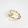 Water Resistant Screw Detail Ring | Nasty Gal